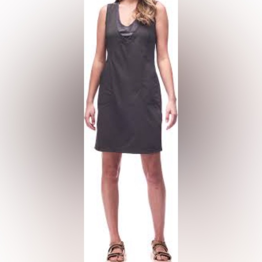 Indyeva Sleeveless V-Neck Tunic Dress Large
